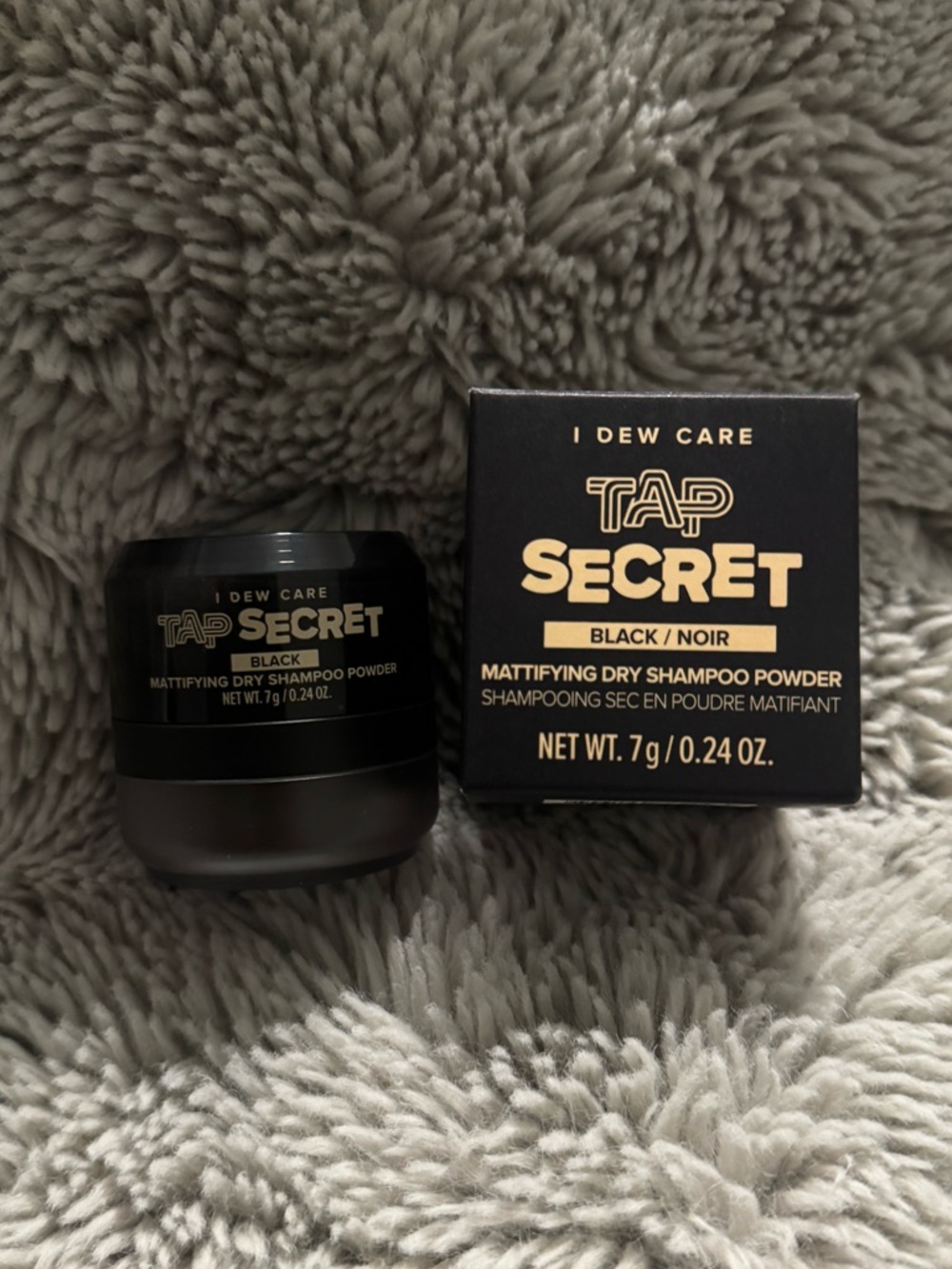 I Dew Care Tap Secret Mattifying Dry Shampoo Powder - Black
